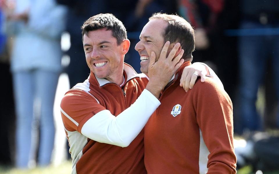 Sergio Garcia: Rory McIlroy lacked maturity by ending our friendship - Getty Images/Ross Kinnaird