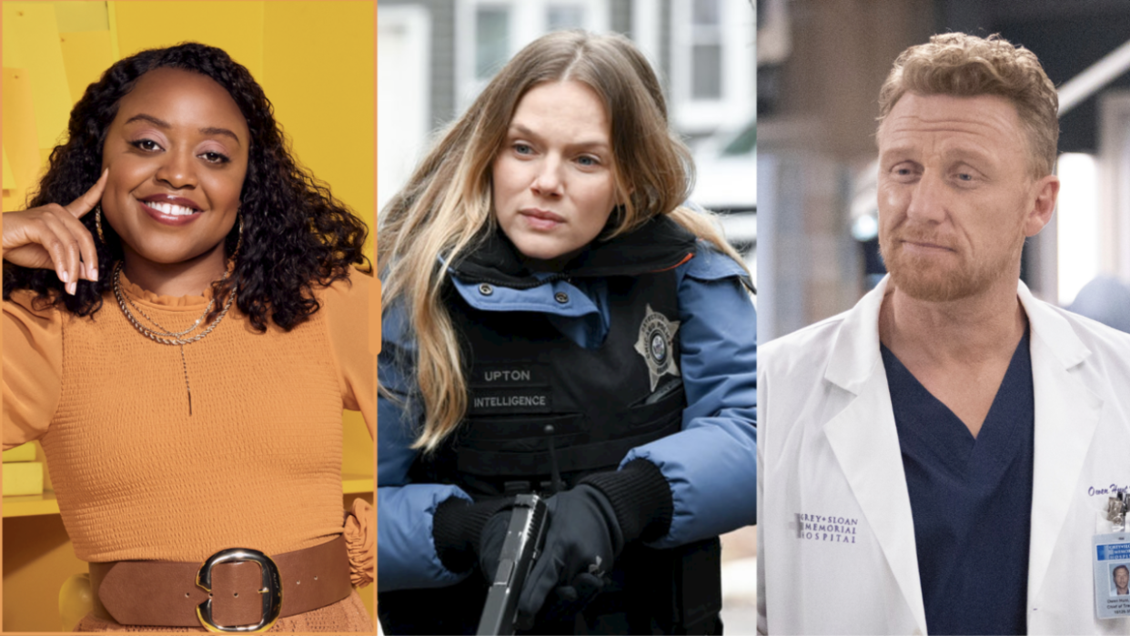  Quinta Brunson in Abbott Elementary, Tracy Spiridakos in Chicago P.D., Kevin McKidd in Grey's Anatomy. 