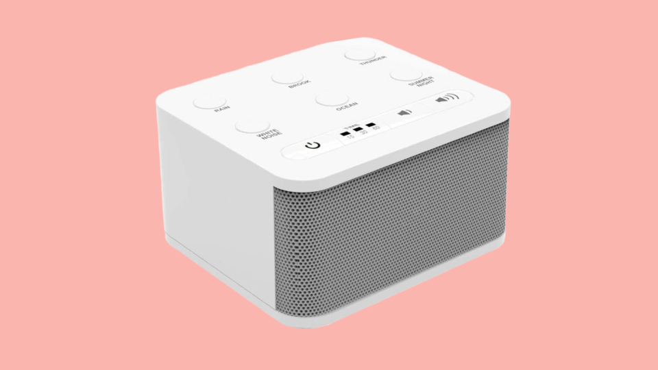 Sleep soundly with this white noise maker, on sale now at Amazon.
