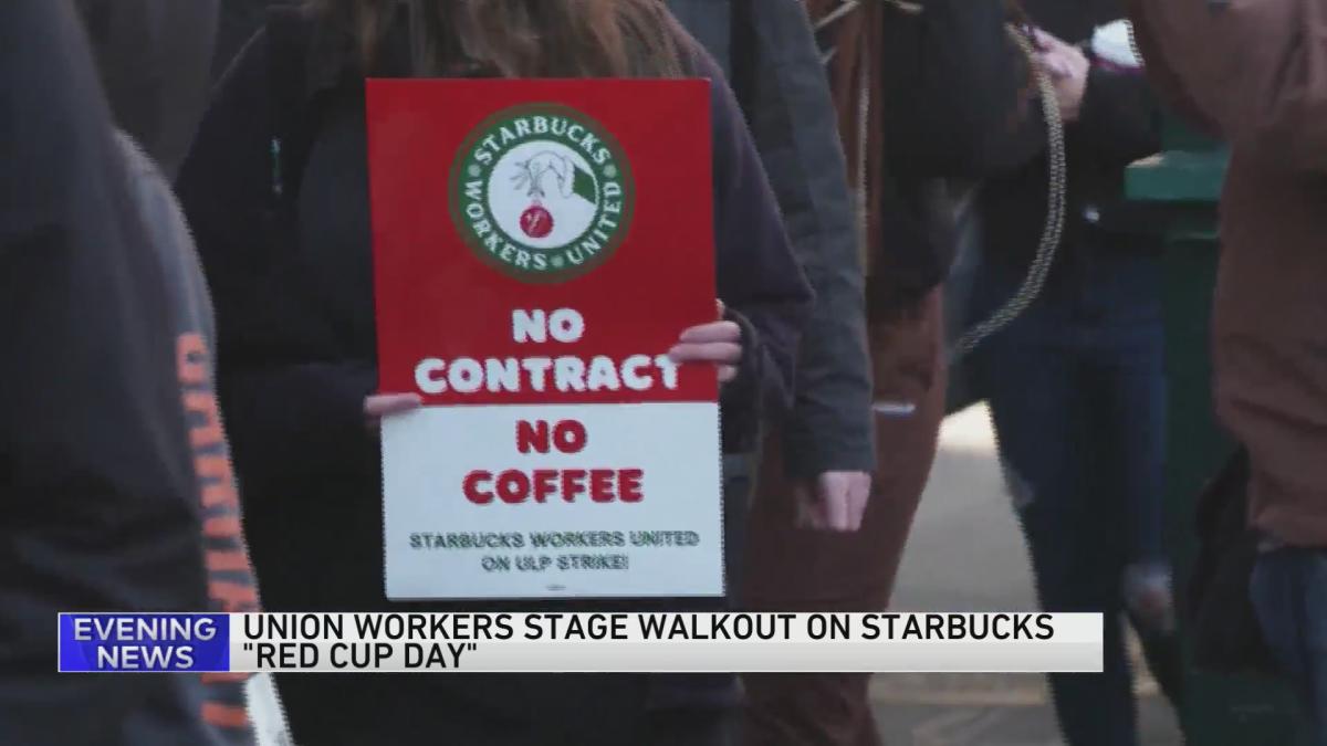 'Red Cup Rebellion' Thousands of Starbucks workers expected to strike