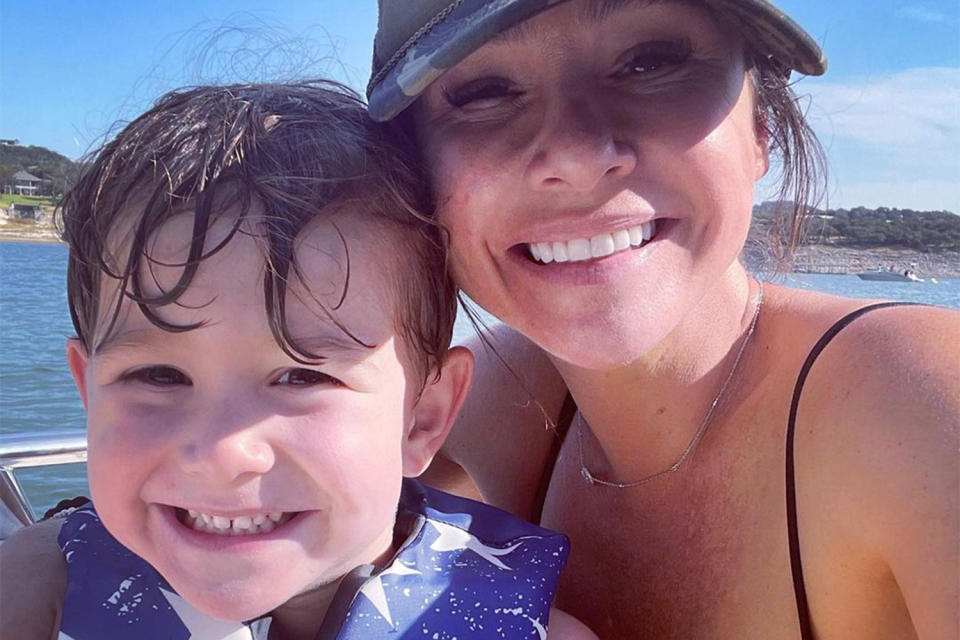 <p>Danielle Harris' son <a href="https://people.com/parents/danielle-harris-welcomes-son-jagger-maxwell/" rel="nofollow noopener" target="_blank" data-ylk="slk:Jagger Maxwell;elm:context_link;itc:0;sec:content-canvas" class="link ">Jagger Maxwell</a> turned 4 on Oct. 8.</p>