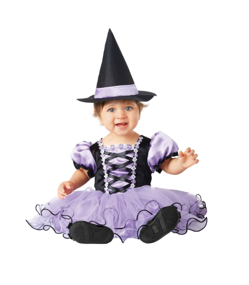 Baby kids Halloween witch costume last minute 2019