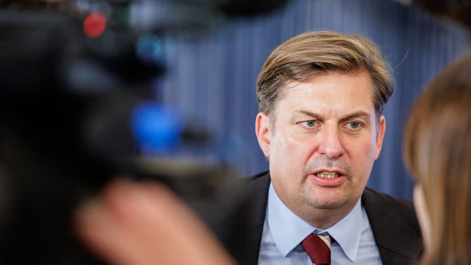 Krah is the AfD's top candidate in the upcoming European elections. - Jens Schlueter/Getty Images