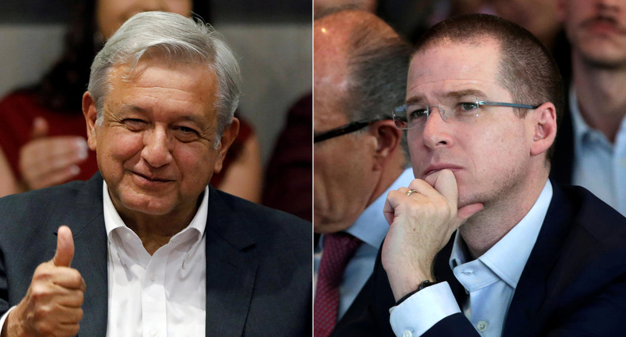 Andrés Manuel López Obrador y Ricardo Anaya, candidatos a la presidencia de México | Fotos: Cuartoscuro
