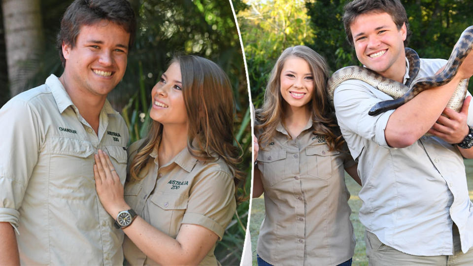 Bindi Irwin’s loved-up birthday celebrations with boyfriend Chandler Powell