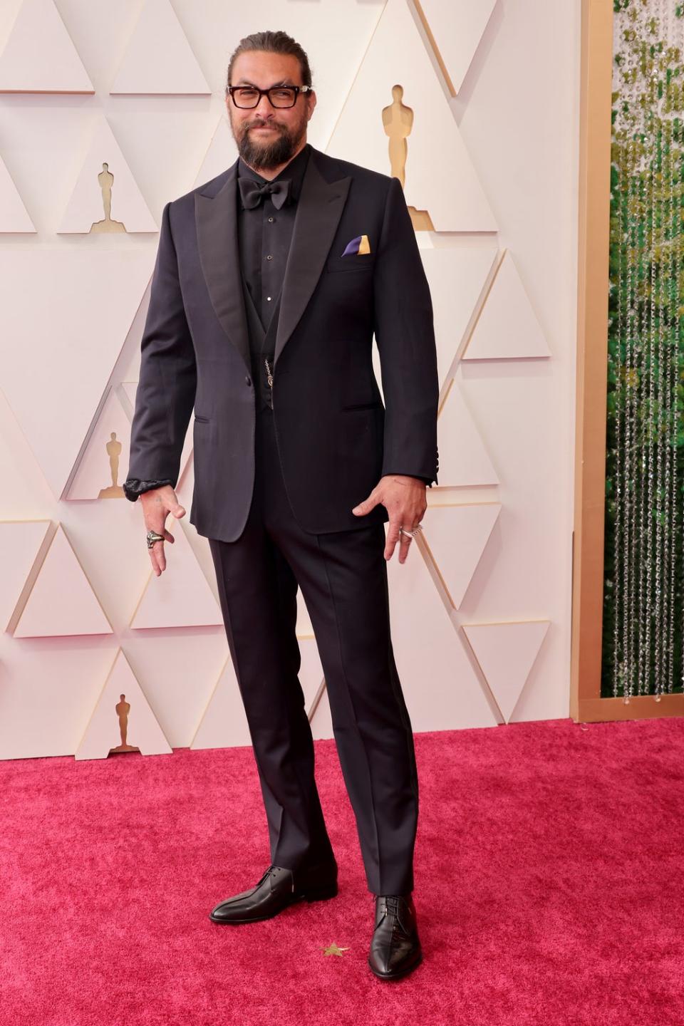 Jason Momoa in Henry Poole (Getty Images)