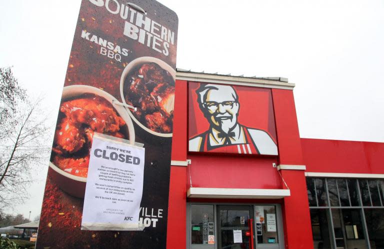 KFC chicken shortage: Police release audio of 999 caller saying fast food restaurant is closed