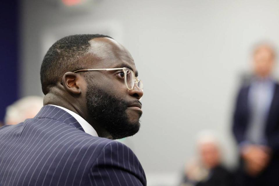 Comptroller General Brian Gaines listens to questions during a meeting of the State Fiscal Accountability Authority on Tuesday, March 26, 2024. Joshua Boucher/jboucher@thestate.com