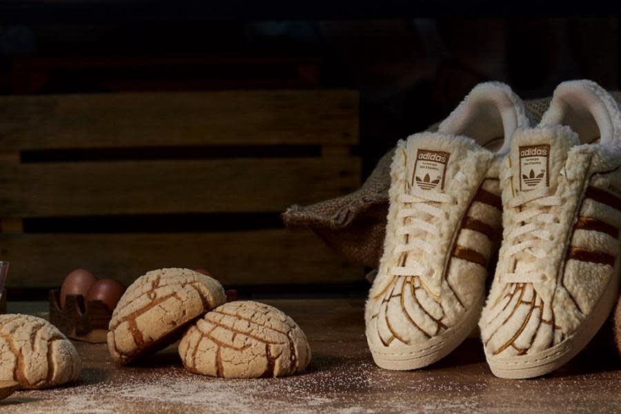 Adidas lanza tenis de “pan de concha mexicano”