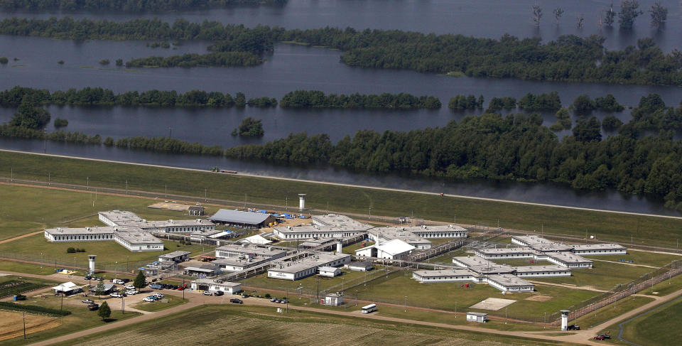 The Louisiana State Penitentiary, nicknamed Angola.  (Patrick Semansky / AP)
