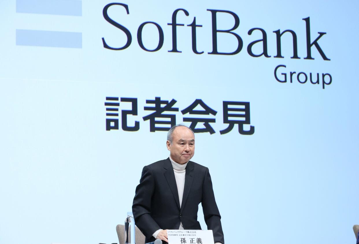 Masayoshi Son, Japan's investment company Softbank Group president