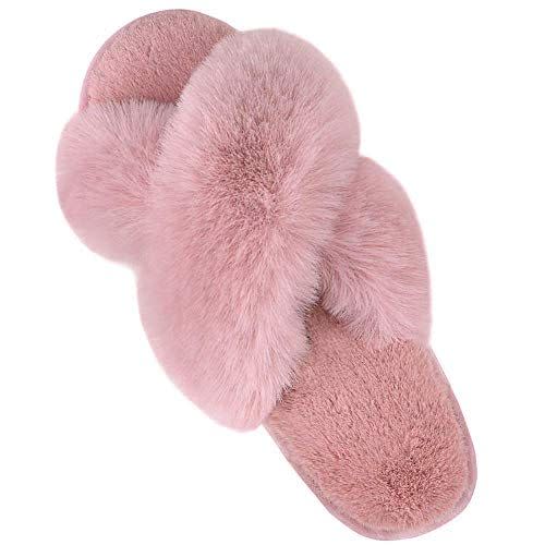 11) Women's Cross Band Slippers