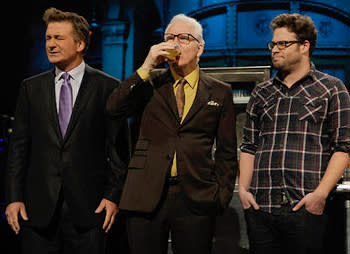 Alec Baldwin, Steve Martin, and Seth Rogen