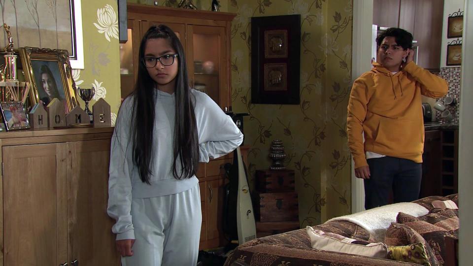 asha and aadi alahan in coronation street