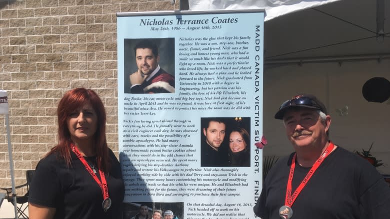 'Indescribable': Pain of drunk driving death still lingers at 5th annual Nick Coates Memorial Car Show