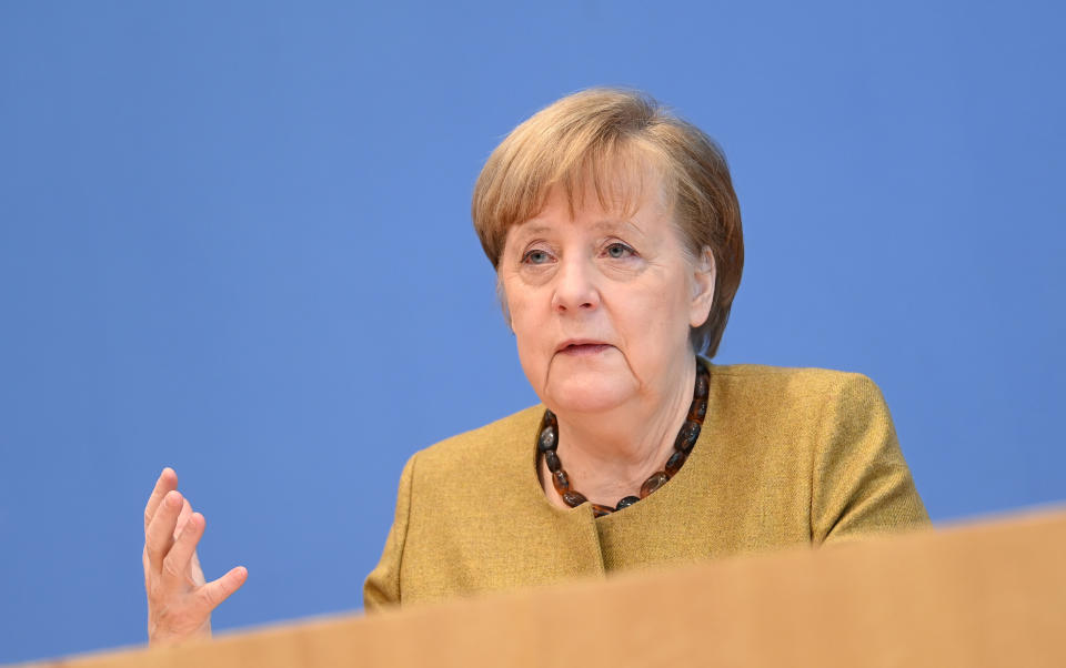 Bundeskanzlerin Angela Merkel. (Bild: Filip Singer - Pool/Getty Images)