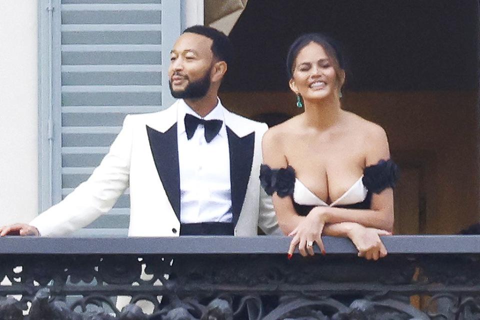 <p>Pedro Elena / SplashNews.com</p> Chrissy Teigen and John Legend