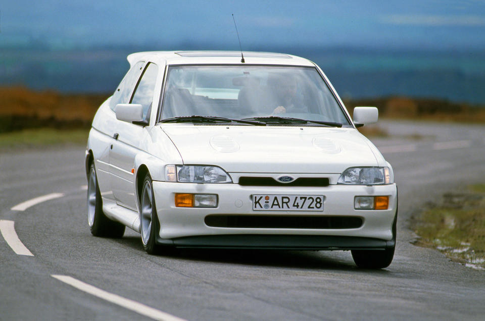 <p>Having dropped as low as <strong>£10,000 </strong>several years ago the turbocharged Cossie has since rocketed in value. You’ll be looking at around <strong>£52,000 </strong>for an entry-level car, while to secure the very best examples you'll need a staggering <strong>£60,000</strong>.</p>