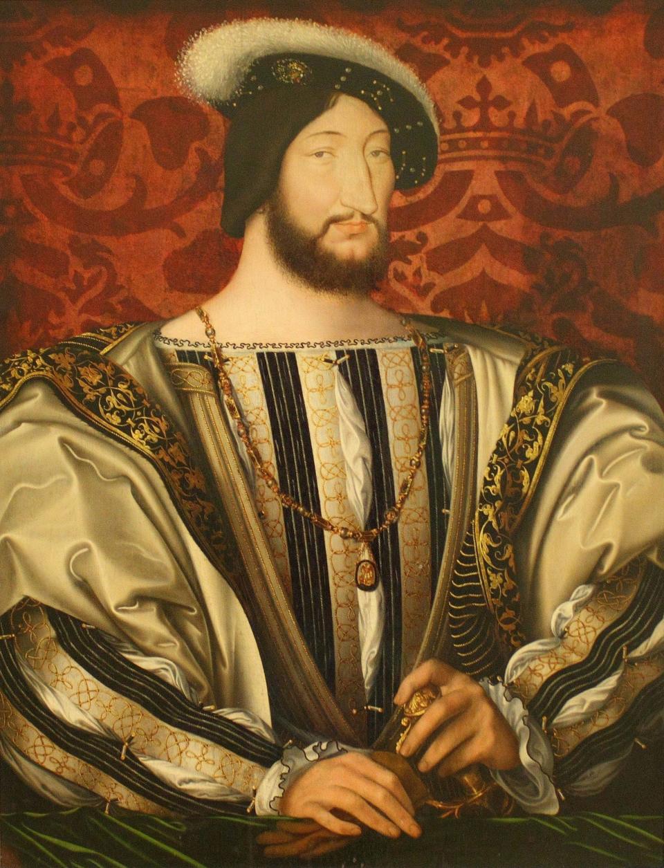 Francis I by Jean Clouet - Fine Art Images/Heritage Images/Getty Images