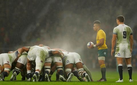 The rain pours down - Credit: AP