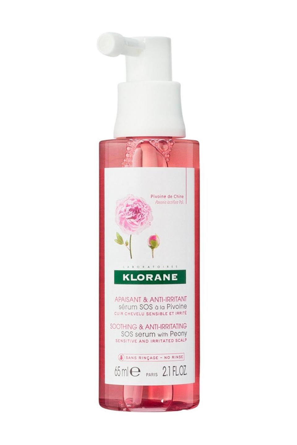 15) Klorane Soothing & Anti-Irritating SOS Serum with Peony