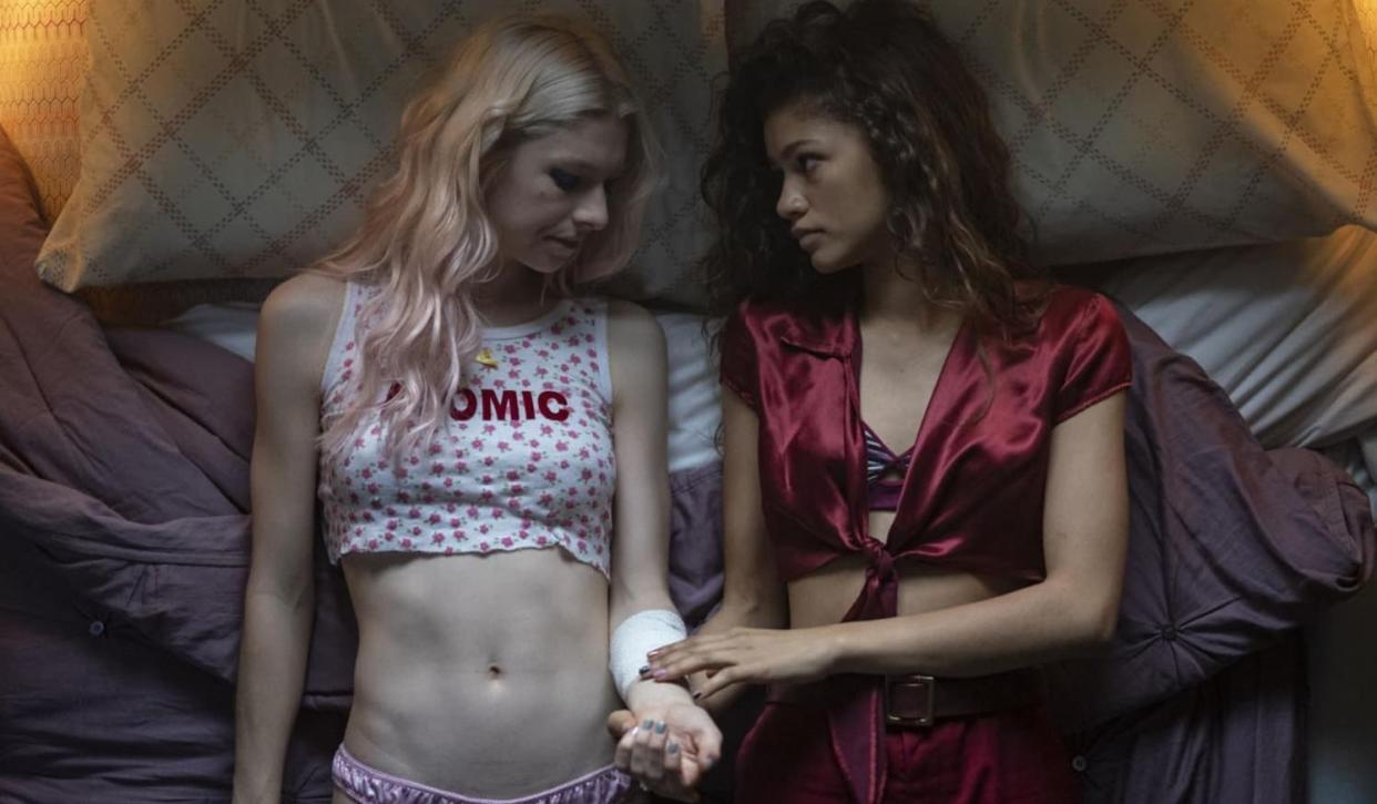 Hunter Schafer et Zendaya, deux des actrices principales d'