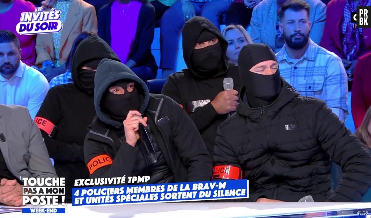 Des Brav-M dans TPMP : Cyril Hanouna piégé par de faux policiers ? - C8