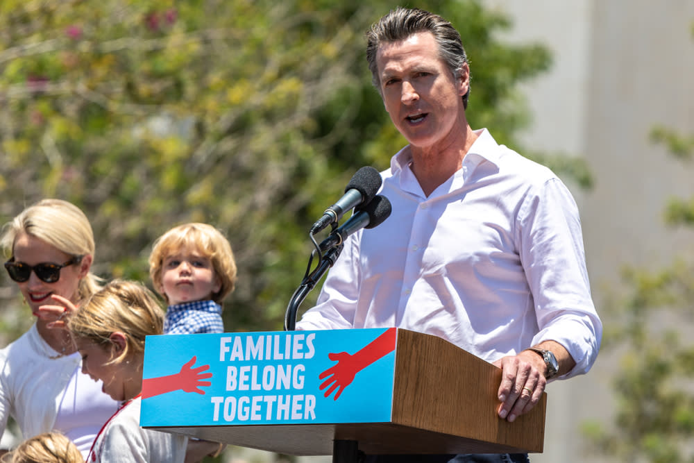 gavin newsom bitcoin california