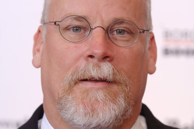 Michael Connelly attends the British book awards at the Grosvenor house in London in 2006. File Photo by Rune Hellestad/UPI