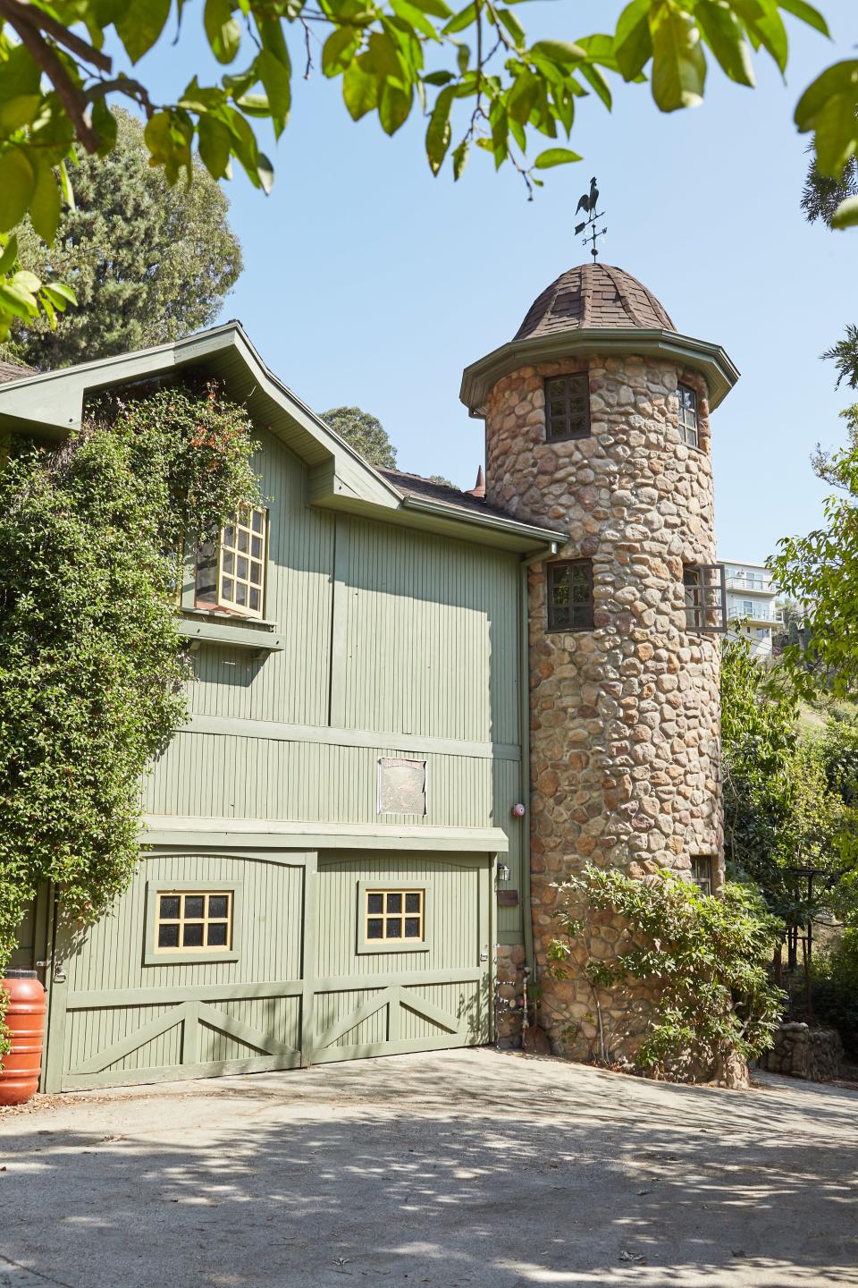 The Pullmans's barn has in-law quarters but also acts as part of an orchard operation.