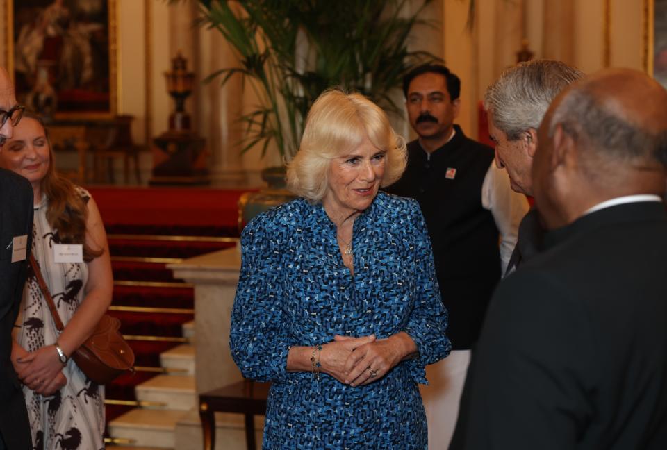 Queen Camilla hosts the 90th anniversary of Brooke at Buckingham Palace on May 9.