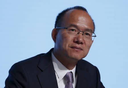 Billionaire Guo Guangchang, Executive Director and Chairman of Fosun International, attends the annual general meeting of the Chinese conglomerate in Hong Kong, China May 28, 2015. REUTERS/Bobby Yip