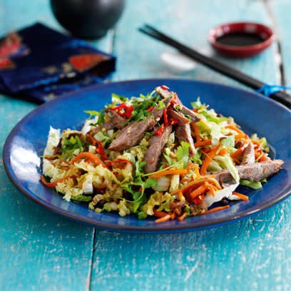 Chinese five-spice duck and cabbage stir fry, from 'A Taste of Asia'