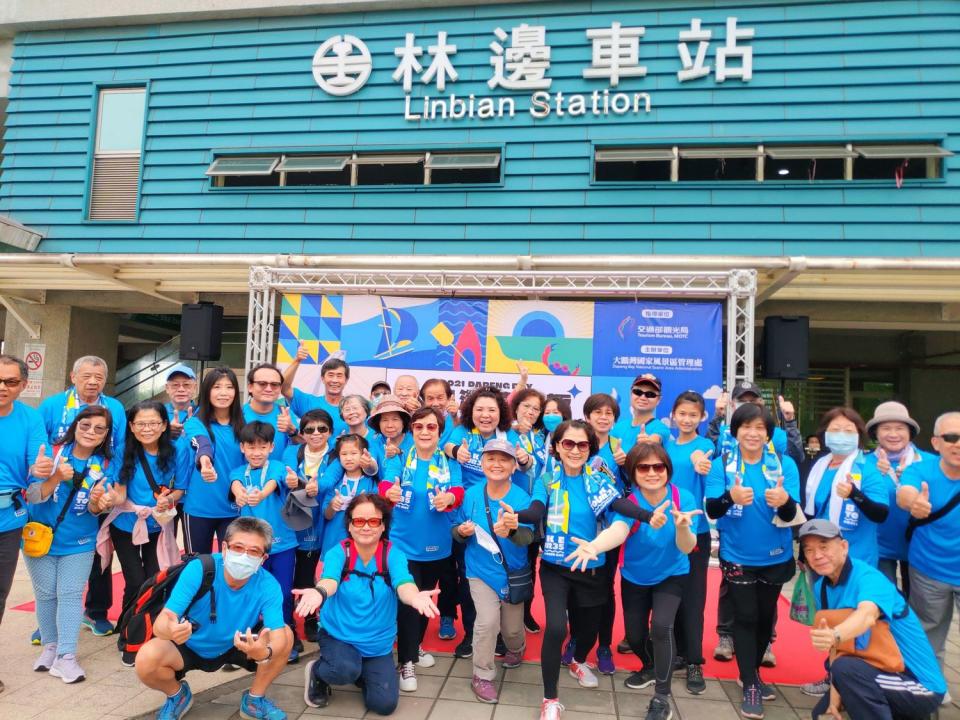 大鵬灣國家風景區管理處舉辦「2021 大鵬灣Bike Tour35 騎車趣」活動。   圖: 大鵬灣國家風景區管理處/提供