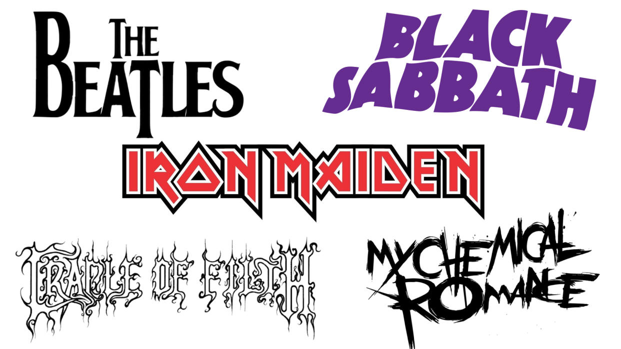  Band logos composite image. 