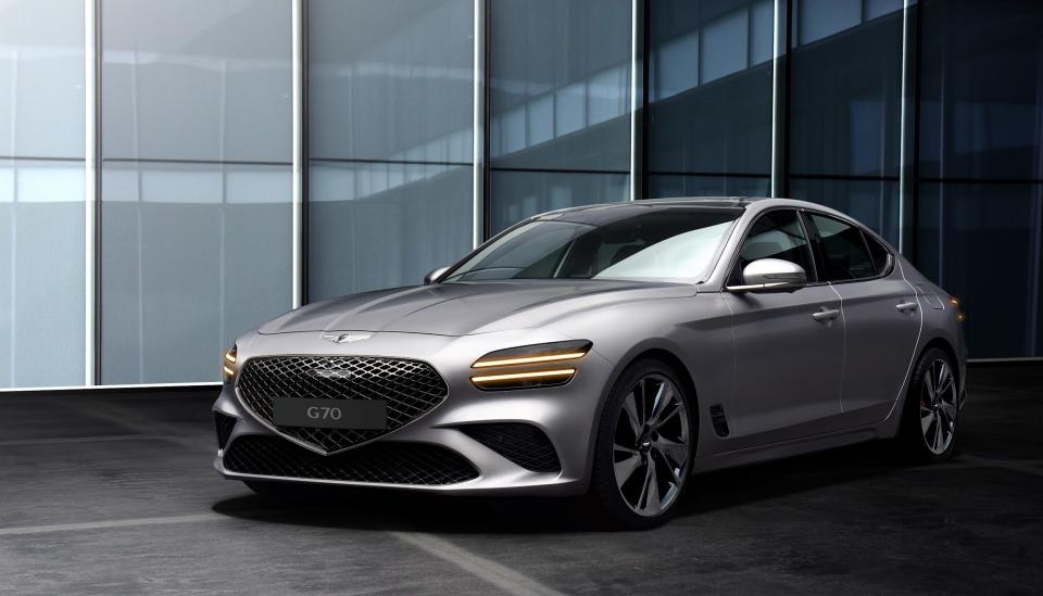 The new Genesis G70.