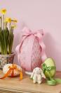 <p>Craft this giant egg and then fill it with surprises like candy and toys to <em>really</em> impress the kids this year.</p><p><strong><em><a href="https://www.womansday.com/home/crafts-projects/g2216/easter-eggs/?slide=2" rel="nofollow noopener" target="_blank" data-ylk="slk:Get the Surprise Egg tutorial.;elm:context_link;itc:0;sec:content-canvas" class="link ">Get the Surprise Egg tutorial.</a></em></strong></p><p><strong><a class="link " href="https://www.amazon.com/VILAVITA-Cupcake-Dessert-Birthday-Celebration/dp/B074TF6YB4?tag=syn-yahoo-20&ascsubtag=%5Bartid%7C10070.g.1751%5Bsrc%7Cyahoo-us" rel="nofollow noopener" target="_blank" data-ylk="slk:SHOP CAKE STANDS;elm:context_link;itc:0;sec:content-canvas">SHOP CAKE STANDS</a></strong></p>