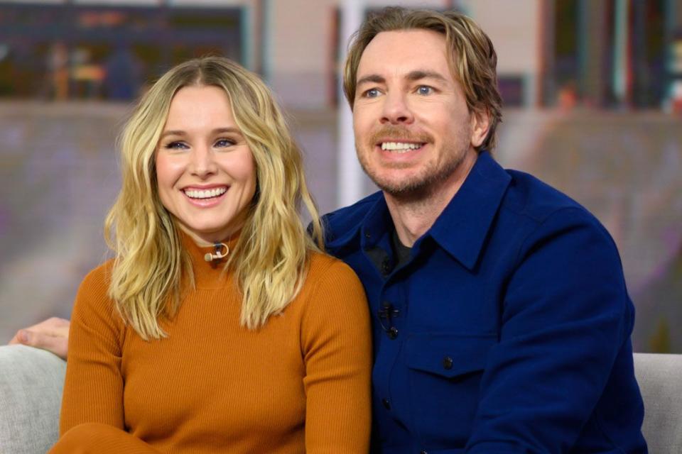 Nathan Congleton/NBC/Getty Kristen Bell (left) and Dax Shepard (right)