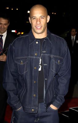 Vin Diesel at the LA premiere of New Line's A Man Apart