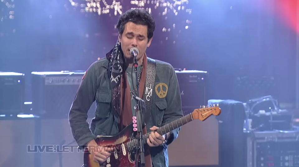 Closeup of John Mayer