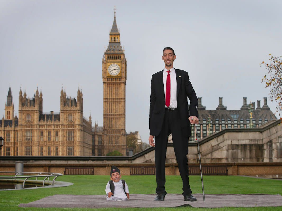 World's tallest man