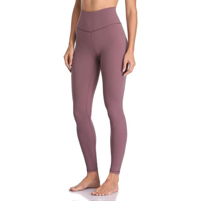 Gaiam Capri High Waisted Blue Yellow Pastel Watercolor Leggings