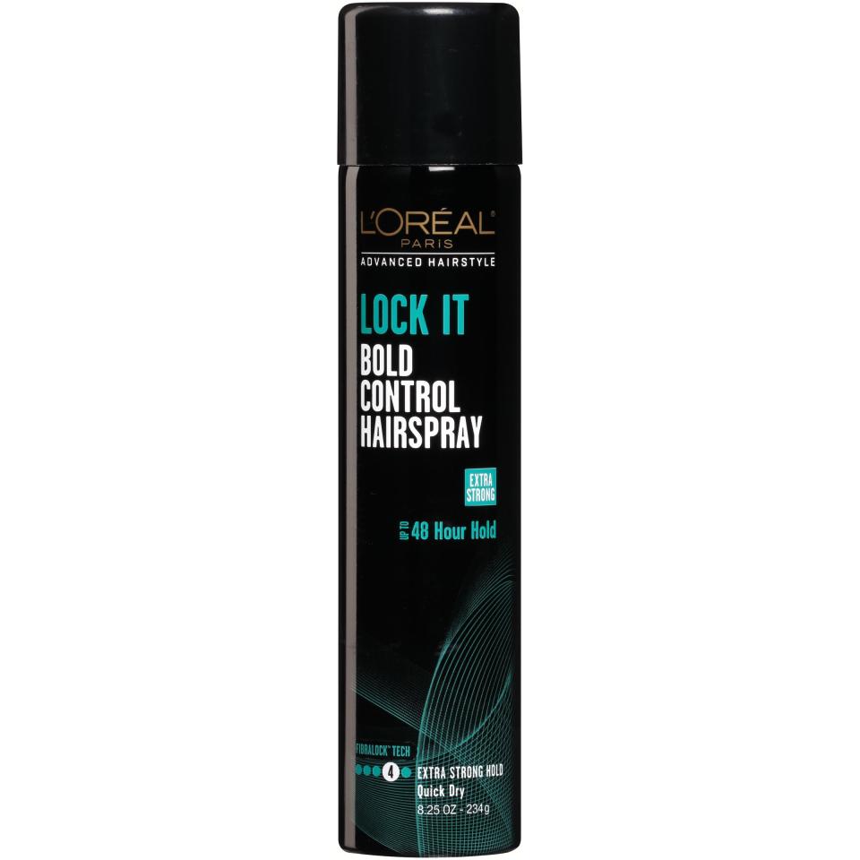 6) Lock It Bold Control Hairspray