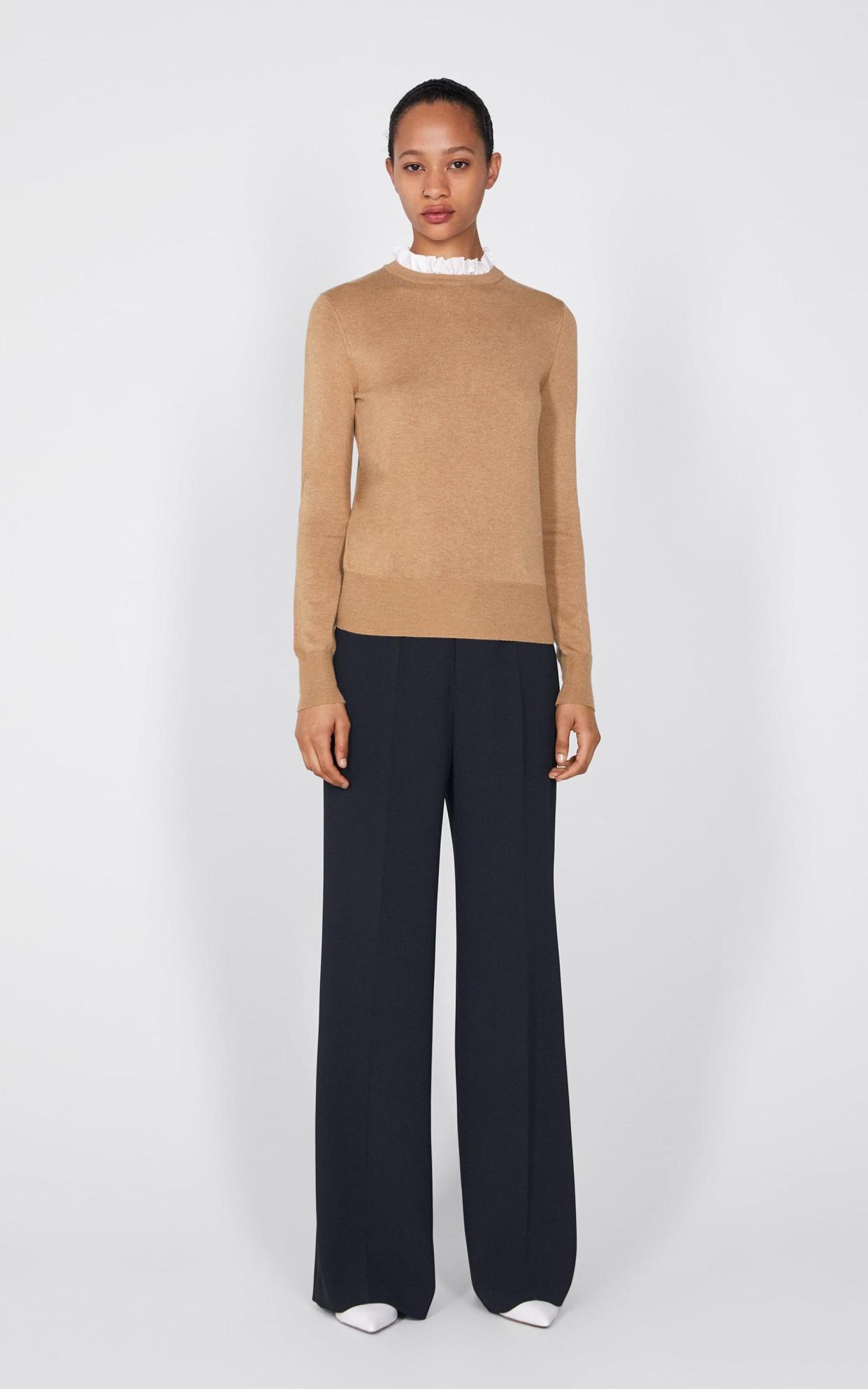 Slim knit, £29.99, Zara 