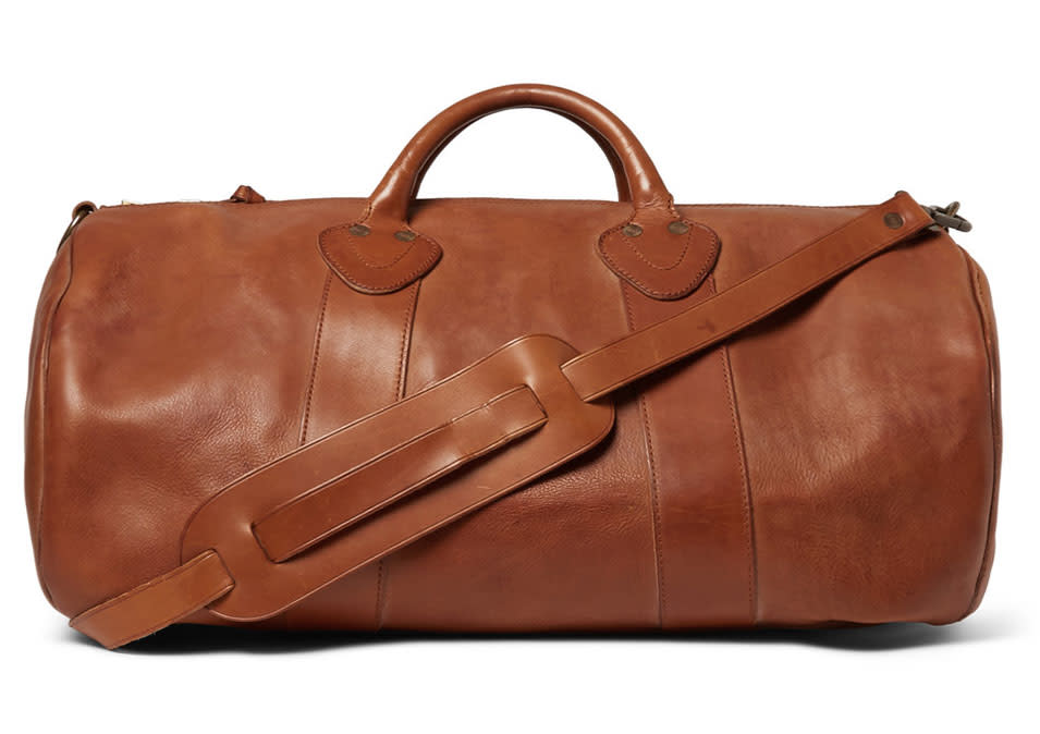 RRL Rockport Leather Duffle Bag