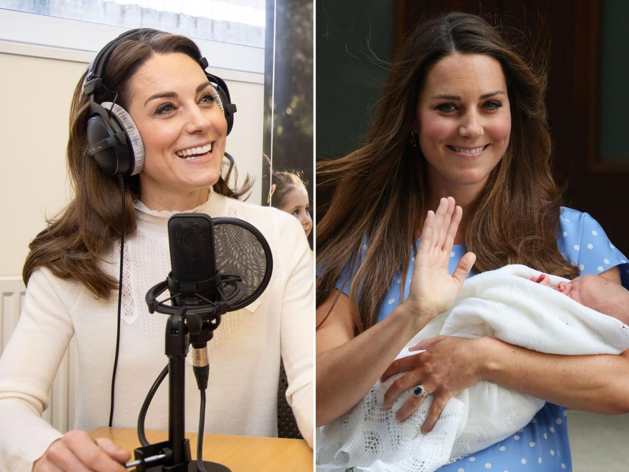 kate middleton podcast reflecting on birth of prince george