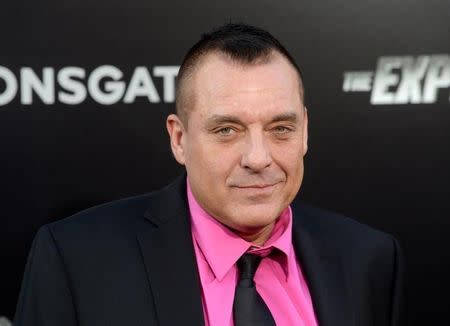 File Photo: Actor Tom Sizemore attends the premiere of the film "The Expendables 3" in Los Angeles August 11, 2014. REUTERS/Phil McCarten/File Photo