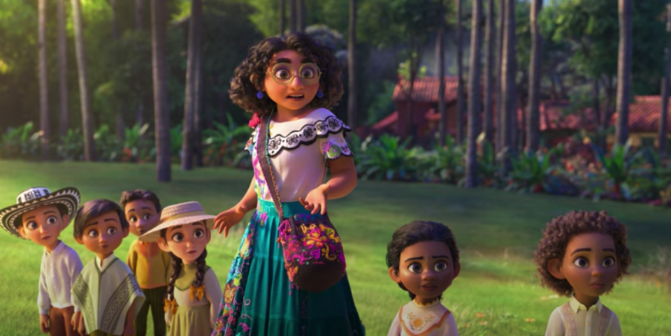 <p><strong>Release Date:</strong> November 24, 2021</p><p>Disney returns with a new, animated film, about a special family living in a magic house in Colombia, and a 15-year-old who has to figure out where she fits in. Like <em>Vivo</em>, this one is also a musical with songs by Lin-Manuel Miranda. It is only available in theaters.</p><p><a class="link " href="https://youtu.be/togmdDHG3Pw" rel="nofollow noopener" target="_blank" data-ylk="slk:WATCH TRAILER;elm:context_link;itc:0;sec:content-canvas">WATCH TRAILER</a></p>