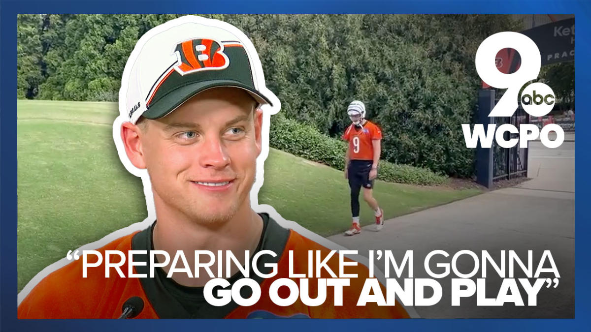 Joe Burrow (calf) day to day as Bengals prep to face Rams