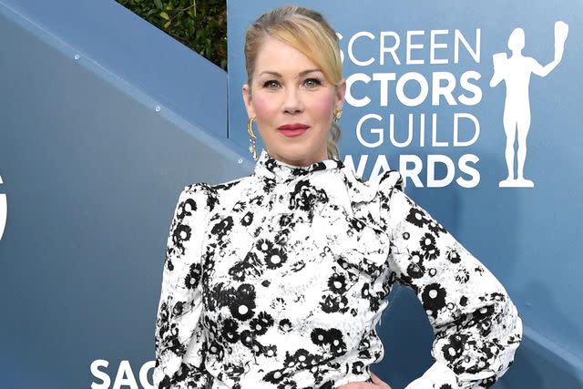 <p>Jon Kopaloff/Getty </p> Christina Applegate